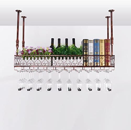 Adjustable Wall-Mounted Wine Rack with Floating Shelf 1