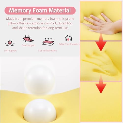 JYHHCYS Multifunctional Prone Pillow for Reading and Sleeping