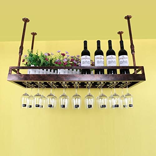 LUCEAE Wall-Mounted Wine Rack for Bar Kitchen Storage