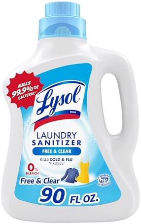Lysol Laundry Sanitizer Additive 90 Fl Oz Free Clear