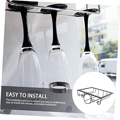 Luxshiny Upside Down Wine Glass Holder