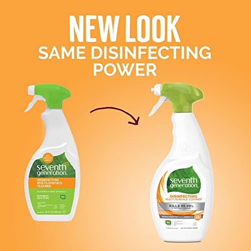 Seventh Generation Disinfecting Cleaner Lemongrass Citrus 26 fl oz