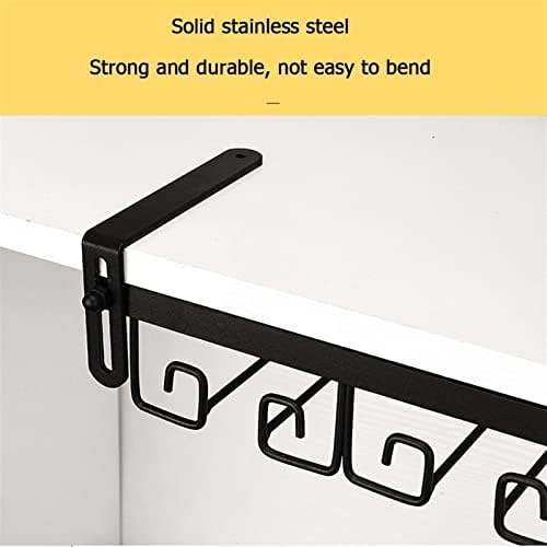 Adjustable Metal Wine Glass Rack for Cabinet and Kitchen