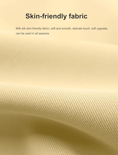 Light Yellow Bed Rest Pillow with Neck Support