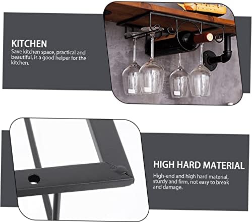 ABOOFAN 1pc Red Wine Glass Holder Countertop Rack