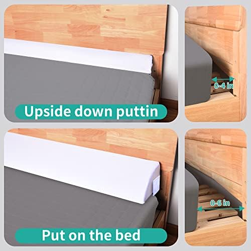 Moavica Twin Bed Wedge Pillow with Arched Support