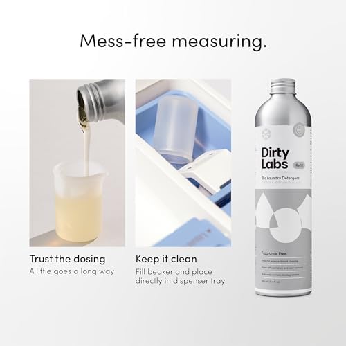 Dirty Labs Scent Free Bio Enzyme Liquid Laundry Detergent 80 Loads 1