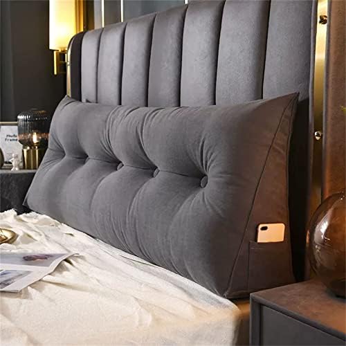 ZZYK Large Triangular Reading Pillow with Removable Cover