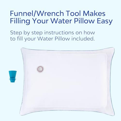 Mediflow Water Pillow - 2 Pack for Neck Pain Relief