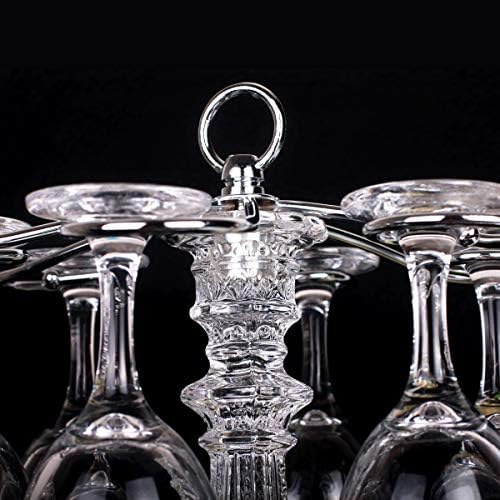 XINDAM 6 Hook Eiffel Tower Glass Stemware Rack