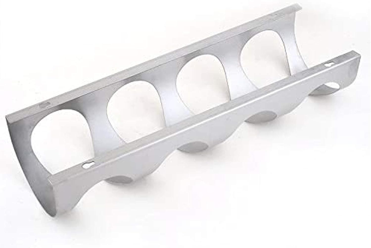 BOCbco Tabletop Wine Rack for 4 Bottles Stainless Steel Silver