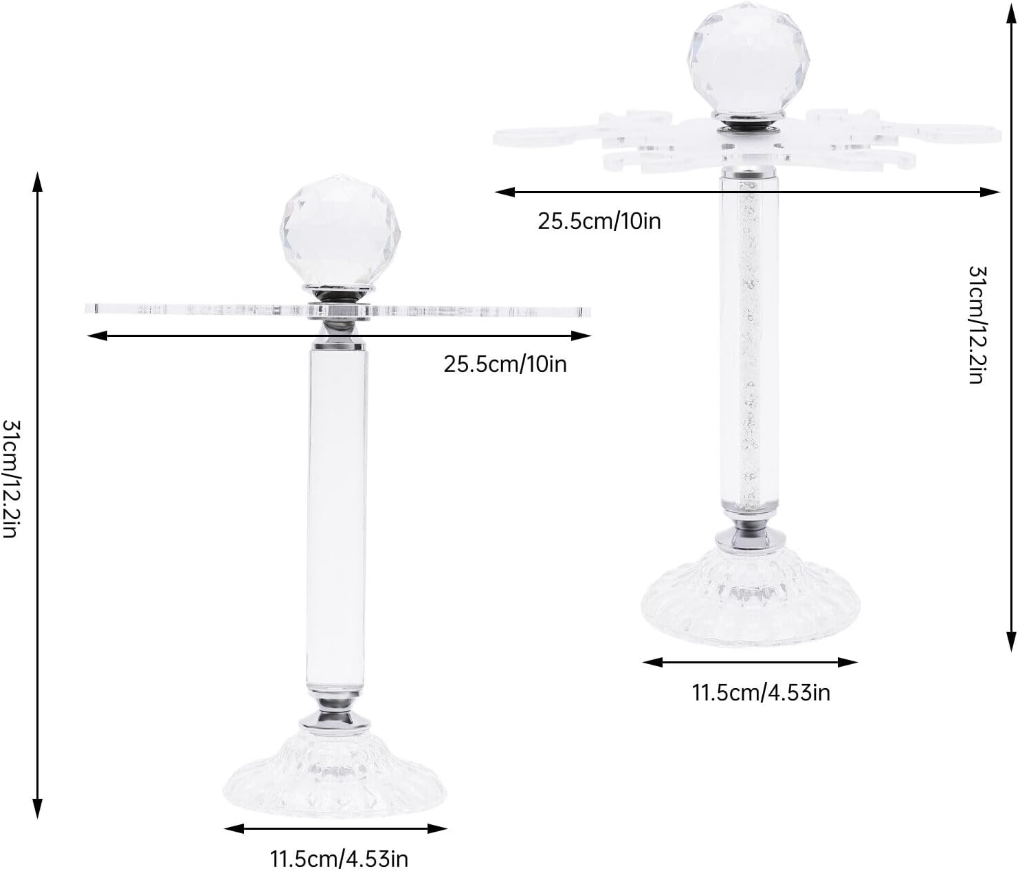 Xuthusman 6-Goblet Rotate Stemware Storage Rack