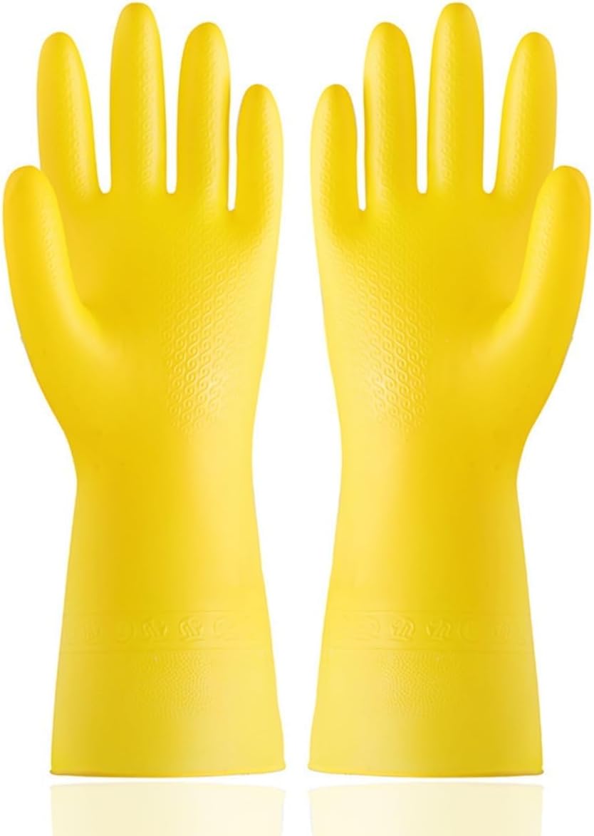 Beiqingyang Reusable Kitchen Rubber Gloves 1