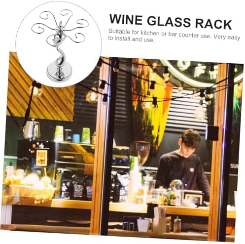 Cabilock 1pc Stylish Wine Glass Rack for Home Decor