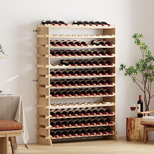 Sogesfurniture Floor Wine Racks 12 Tier Free Standing