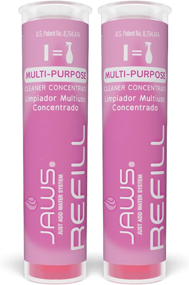 JAWS Multi-Purpose Cleaner Kit - 25 oz Refillable Bottle 2 Lavender Scented Refills