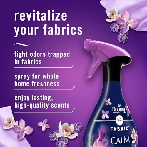 Febreze Fabric Downy Calm Heavy Duty Carpet Rainforest Breeze 2 Pack