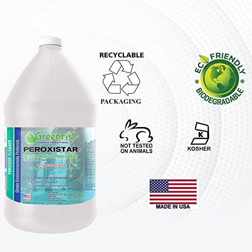 GreenFist All Purpose Hydrogen Peroxide Cleaner with Citrus Fragrance 1 Gallon