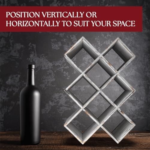 Penitent Man Trading Co Wooden Wine Rack
