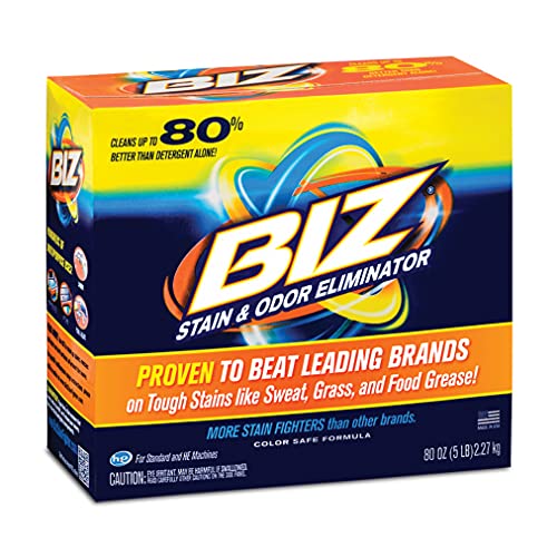 Biz Laundry Detergent Powder Booster - 80 Ounces 1