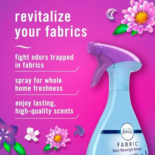 Febreze Odor-Fighting Fabric Refresher with Gain Moonlight Breeze 236 fl oz