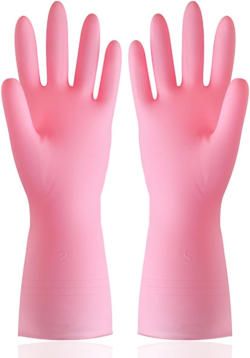 Beiqingyang Reusable Kitchen Rubber Gloves 1