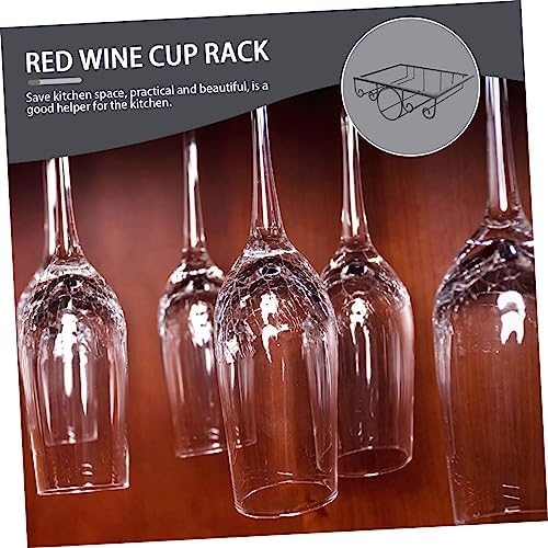 ABOOFAN 1pc Red Wine Glass Holder Countertop Rack
