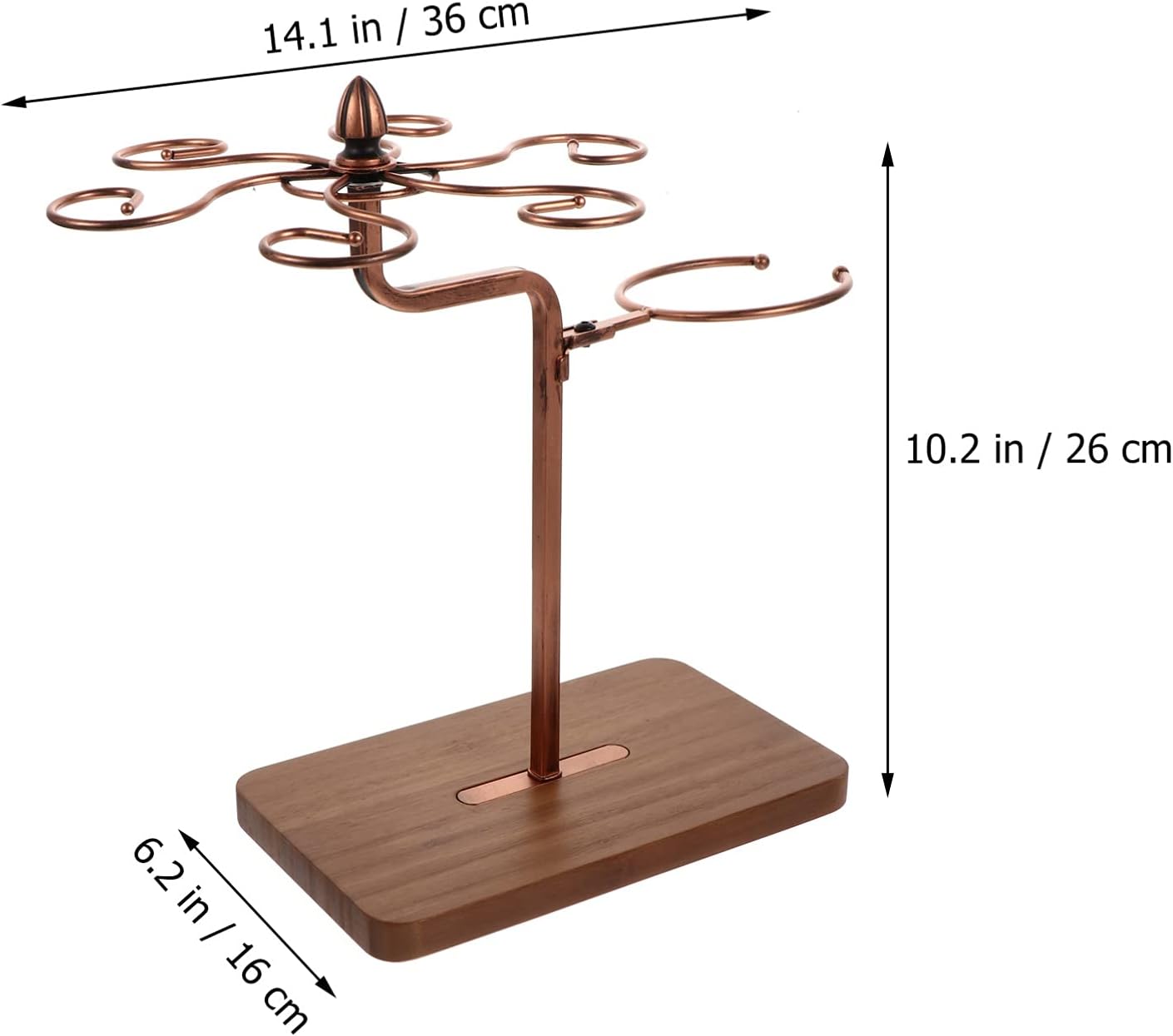 Cabilock Wall Wine Glass Rack for Home Storage