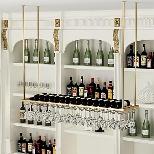 Suuim Metal Wine Glass Bottle Holder