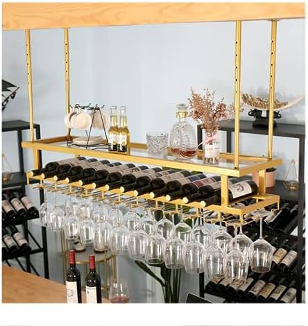 LIGUOYI Adjustable Wine Glass Hanger Rack