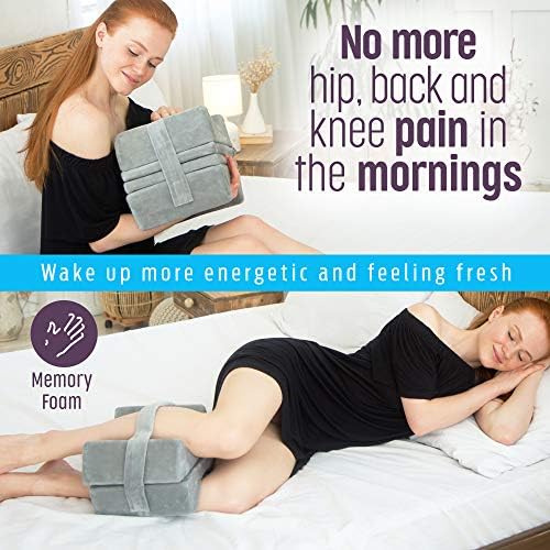 Flexicomfort Adjustable Knee Pillow for Side Sleepers