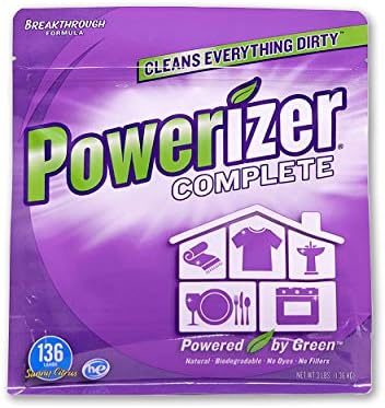Powerizer 3 lb Laundry Dishwasher Powder Detergent