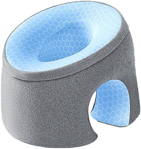Memory Foam Desk Pillow with Arm Holes - Blue