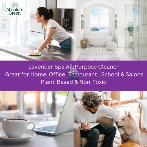 Absolute Green All Purpose Cleaner 25 oz 6 Pack Natural Safe