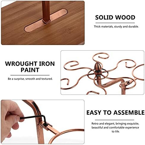 Cabilock Wall Wine Glass Rack for Home Storage