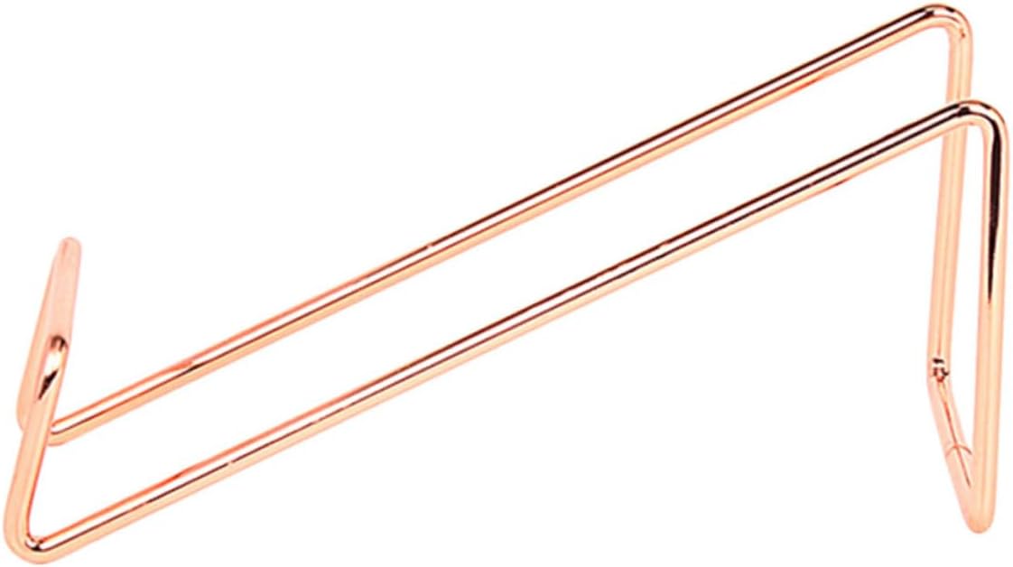 5pcs Rose Gold Metal Wine Holder for Home Bar Display 1