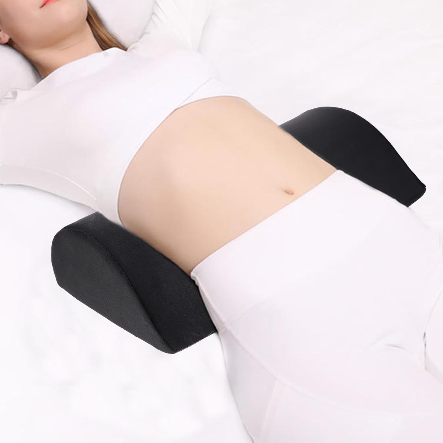 Veemoon Half Round Pillow for Leg and Back Support