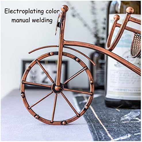 Elegant Wrought Iron Tabletop Wine Rack