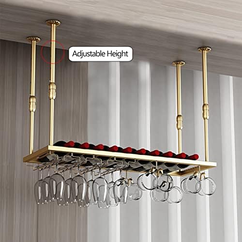 Suuim Adjustable Metal Wine Rack Holder