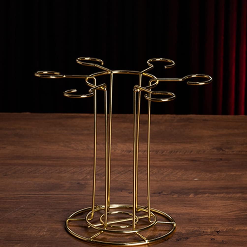 OSKOE Rose Gold Freestanding Wine Glass Rack