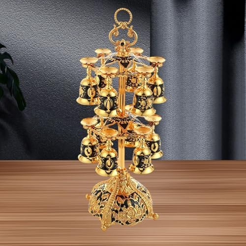 SiaBiced 2 Layer Metal Wine Glass Holder Stand