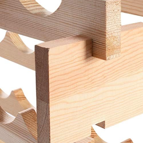 TimmyHouse 6 Tier Freestanding Wine Rack 72 Bottle Storage