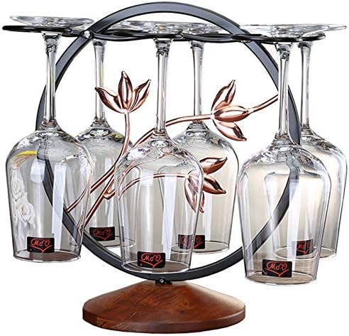 BOCbco Tabletop Wine Rack Holds 6 Bottles
