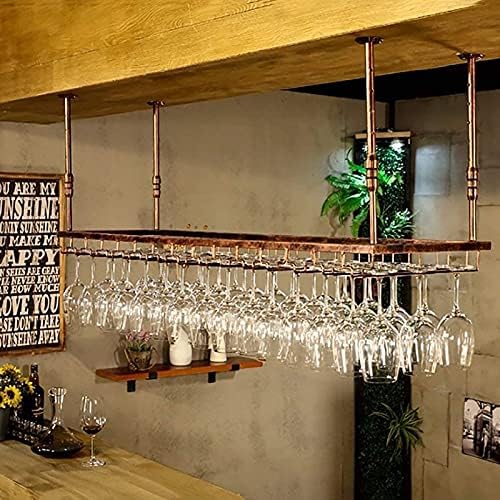 ZJDYDY Bronze Wall-Mounted Wine Rack