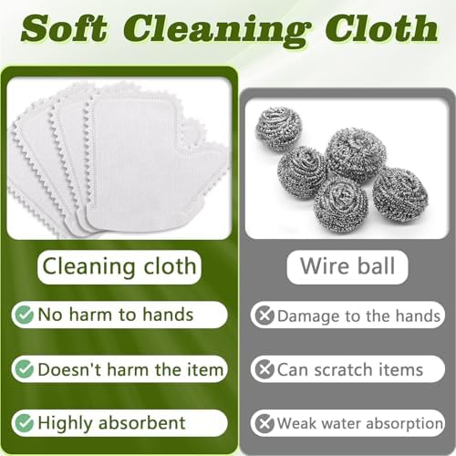 Betinyar 50pcs Multi-Purpose Washable Dusting Gloves