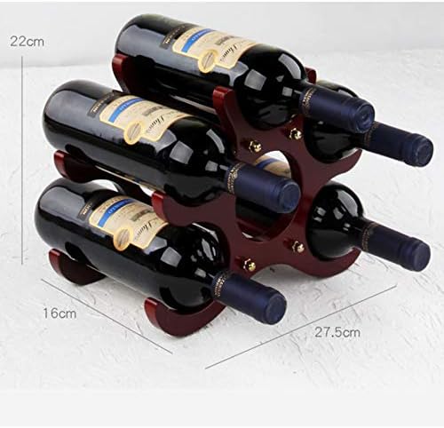 BOCbco Tabletop Wine Rack for 6 Bottles