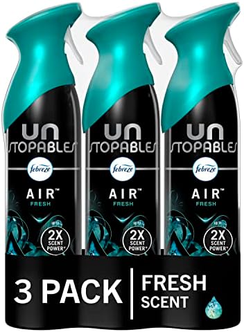 Febreze Air Mist 3 Count Aerosol Can 88oz