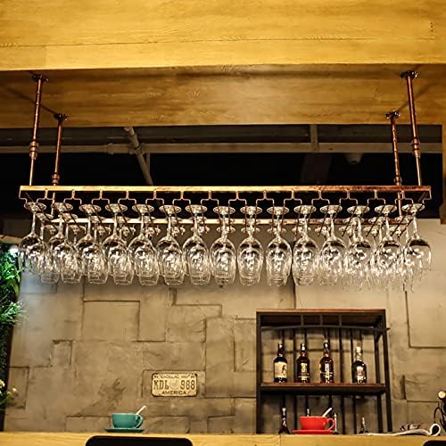 ZJDYDY Bronze Wall-Mounted Wine Rack