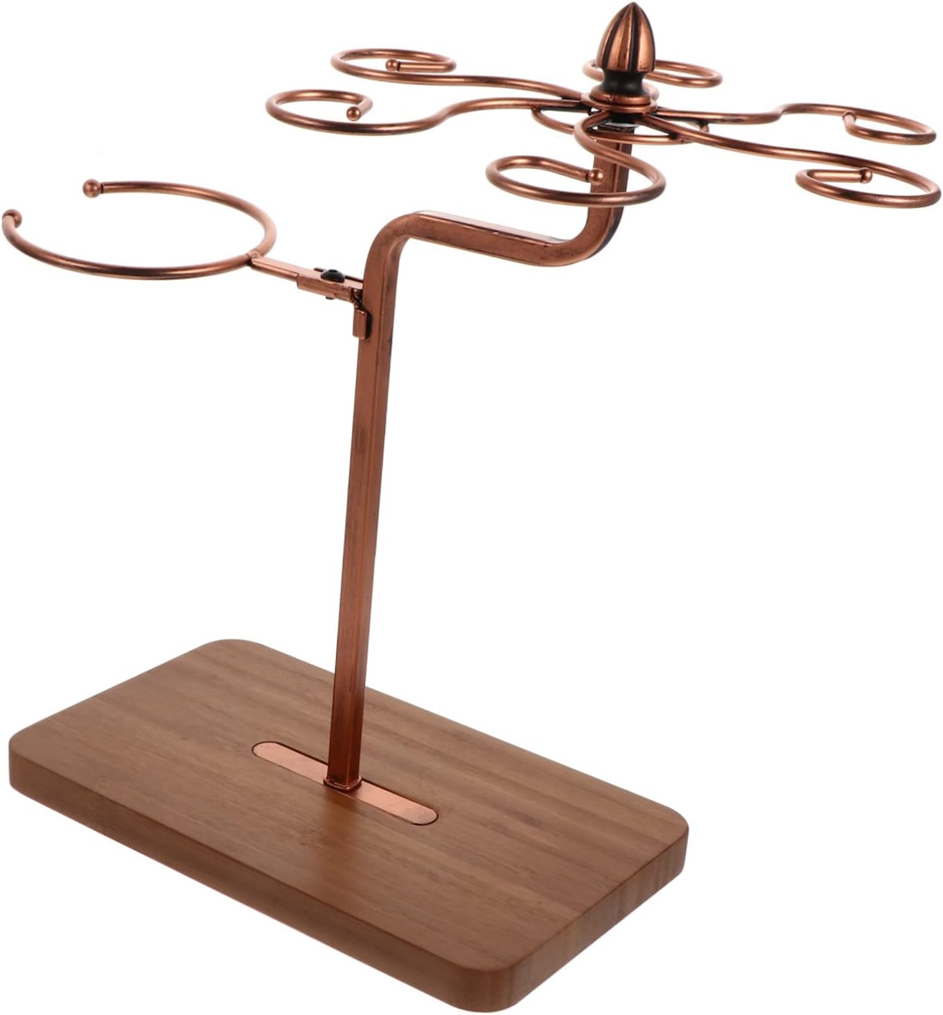 1pc Freestanding Wine Glass Rack for Home and Party Use 1