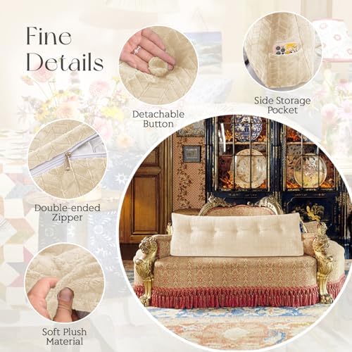 easedeco Bed Wedge Pillow - Large Support for Reading Backrest
